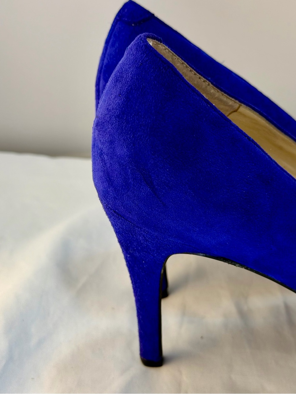 Nine West Royal Blue Suede Pumps - Picture 11 of 14